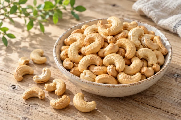 Bát hạt điều có hình dạng và màu tự nhiên